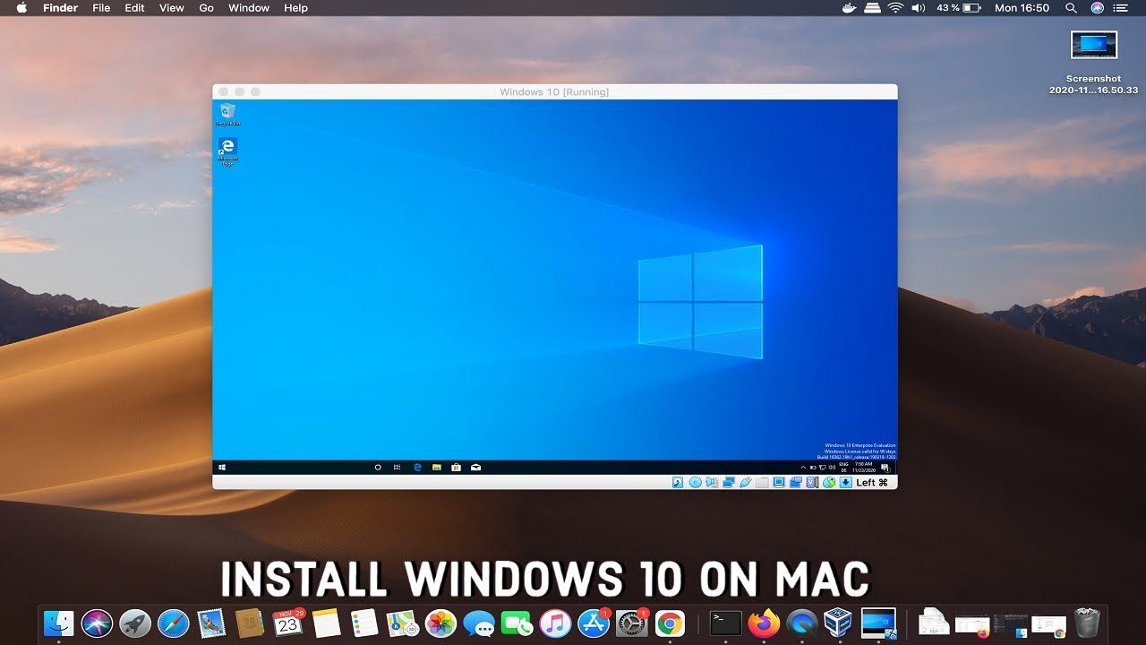 virtualbox mac os for windows