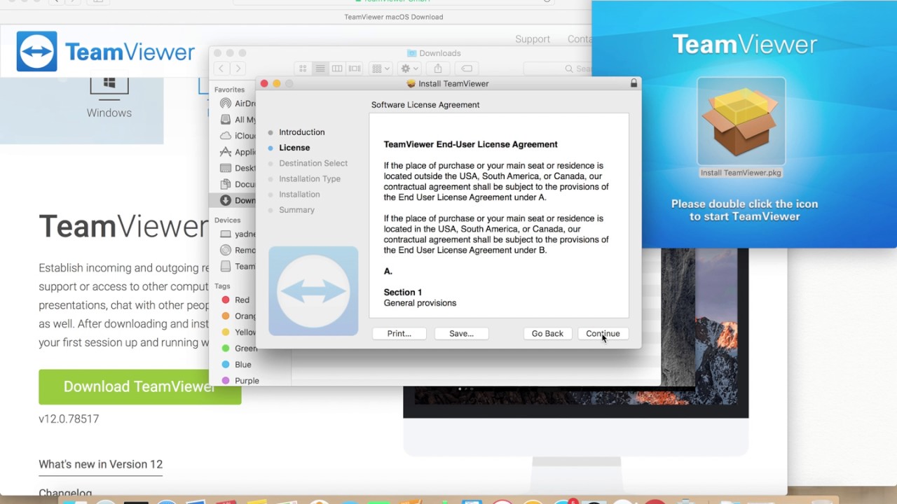 download teamviewer for mac 10.10
